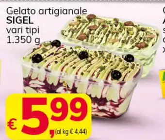 Sigel Gelato artigianale 1.350g