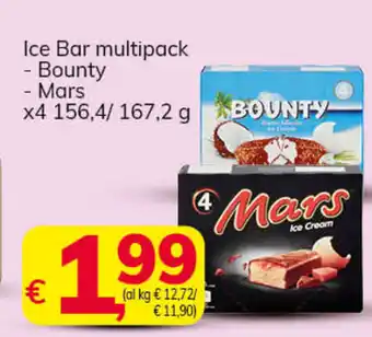 Ice Bar multipack x 4 156,4/167,2g