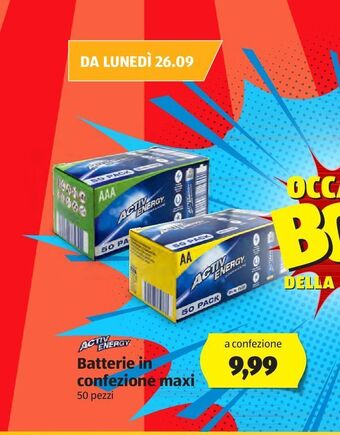ALDI Batterie in confezione maxi offerta