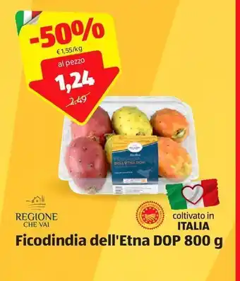 ALDI Ficodindia dell'etna dop 800g offerta