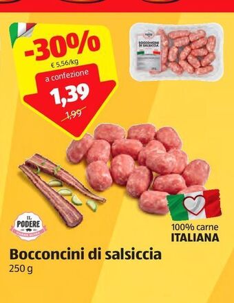 ALDI Bocconcini di salsiccia offerta