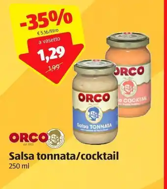 ALDI Salsa tonnata / cocktail offerta