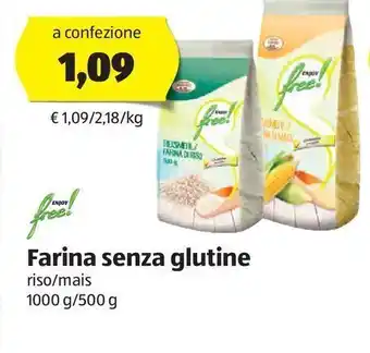 ALDI Farina senza glutine offerta
