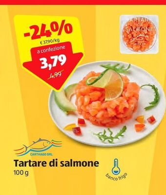 ALDI Tartare di salmone offerta