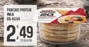 Eurospar Milk Pancake Protein gr. 40 x4 offerta