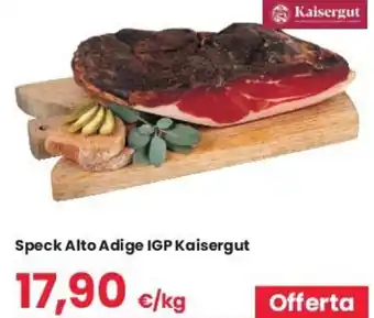 Despar Speck Alto Adige IGP Kaisergut offerta