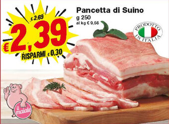 Prix Quality Pancetta di Suino 250g offerta