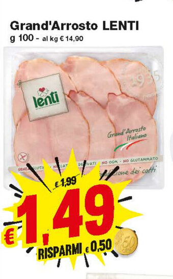 Prix Quality Lenti Grand'Arrosto 100g offerta