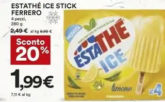 Coop Ferrero Estathe Ice Stick offerta