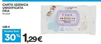 Coop Fria Carta Igienica Umidificata offerta