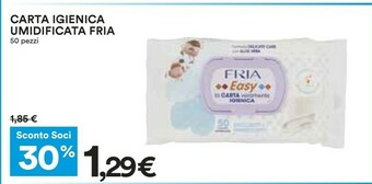 Coop Fria Carta Igienica Umidificata offerta