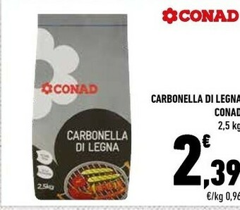 Conad Conad Carbonella Di Legna offerta