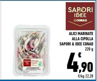 Conad Conad Sapori & Idee Alici Marinate Alla Cipolla offerta
