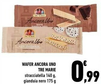 Tre Marie - Ancora Uno Wafer Gianduia Nero 175 G(ml)