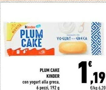 Conad Kinder Kinder - Plum Cake offerta