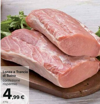 Carrefour Lonza A Trancio Di Suino offerta