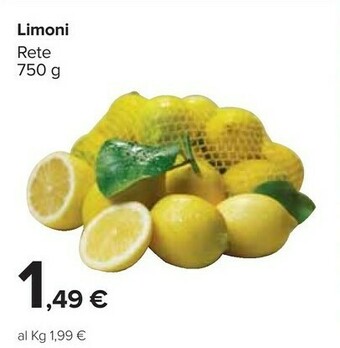 Carrefour Limoni Rete 750 G offerta