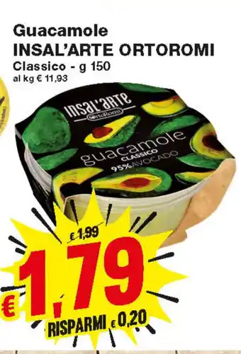 Insal'Arte Ortoromi Guacamole 150g