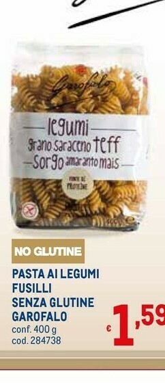 Metro Pasta di semola offerta