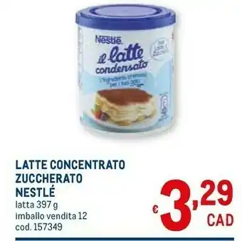 Metro Latte per neonati offerta