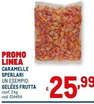 Metro Sperlari Caramelle offerta