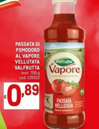 Metro Valfrutta Passata di pomodoro offerta