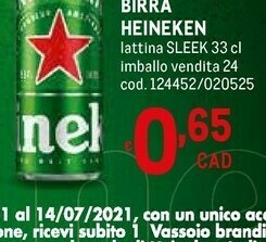 Metro Heineken Birra offerta