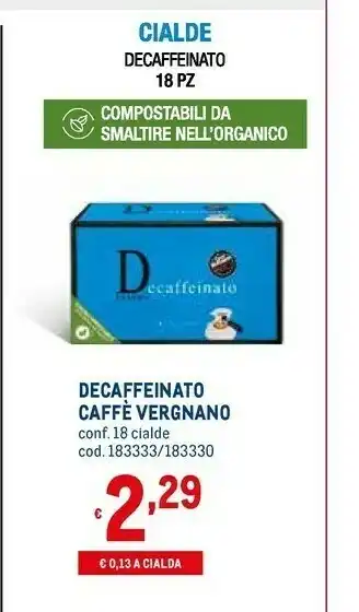 Metro Ty Cialde caffè offerta