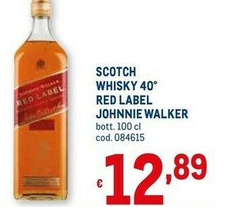 Metro Scotch Whisky offerta