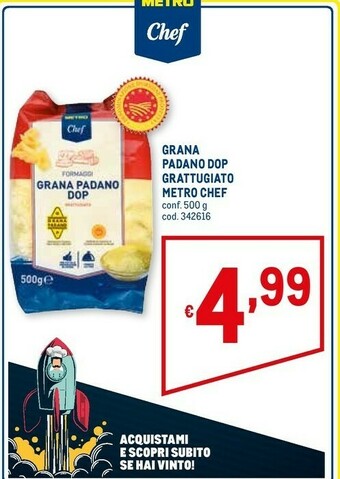Metro Grana Padano Formaggio offerta