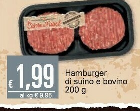 Unes Hamburger offerta