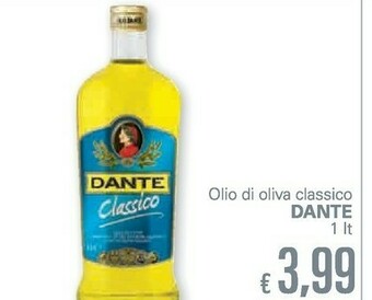Unes Dante Olio extravergine di oliva offerta