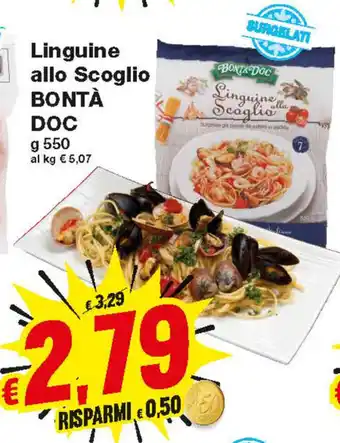 Prix Quality Bontà Doc Linguine allo Scoglio 550g offerta