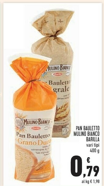 Conad City Barilla Pan Bauletto offerta