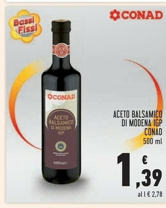 Conad City Casa Modena Aceto balsamico offerta