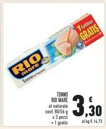 Conad City Rio Mare Tonno Rio mare offerta