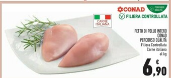 Conad City Conad Petto Di Pollo Intero Percorso Qualità offerta