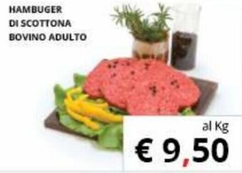 Supermercati Visotto Hamburger di Scottona Bovino Adulto offerta
