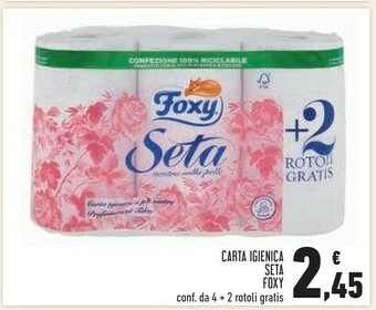 Conad Foxy Carta igienica offerta