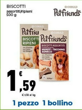 Conad City Cibo per cani offerta