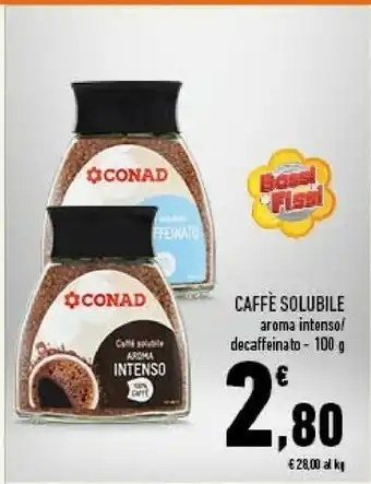 Conad City Caffè Solubile offerta