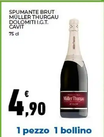 Conad City Brut Muller Thurgau offerta
