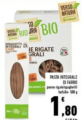 Conad City Pasta Integrale Di Farro offerta