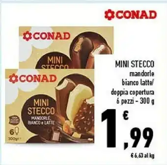 Conad City Mini Stecco Mandorle offerta