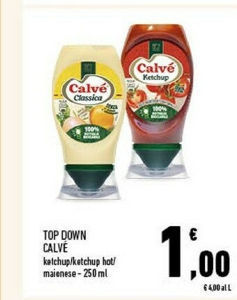 Conad Calvè Top Down Ketchup offerta