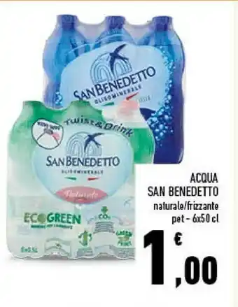Conad City San Benedetto Acqua Minerale Naturale 500 G(ml) offerta