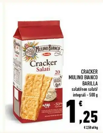 Conad Mulino Bianco Cracker Salati offerta