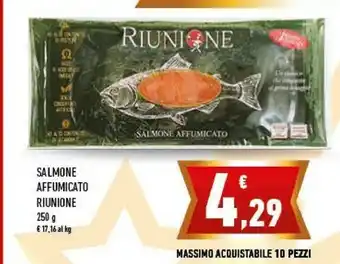 Conad City Riunione Salmone Affumicato offerta