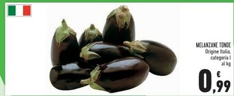 Conad Melanzane Tonde offerta