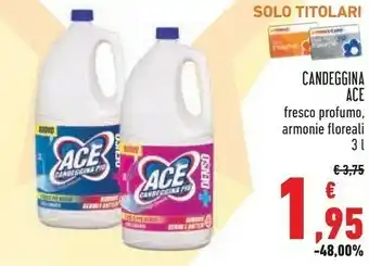 Conad Ace Candeggina Fresco Profumo offerta